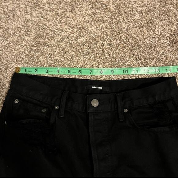 GRLFRND Helena Black Sands Straight Leg High Rise Jeans - Picture 11 of 11